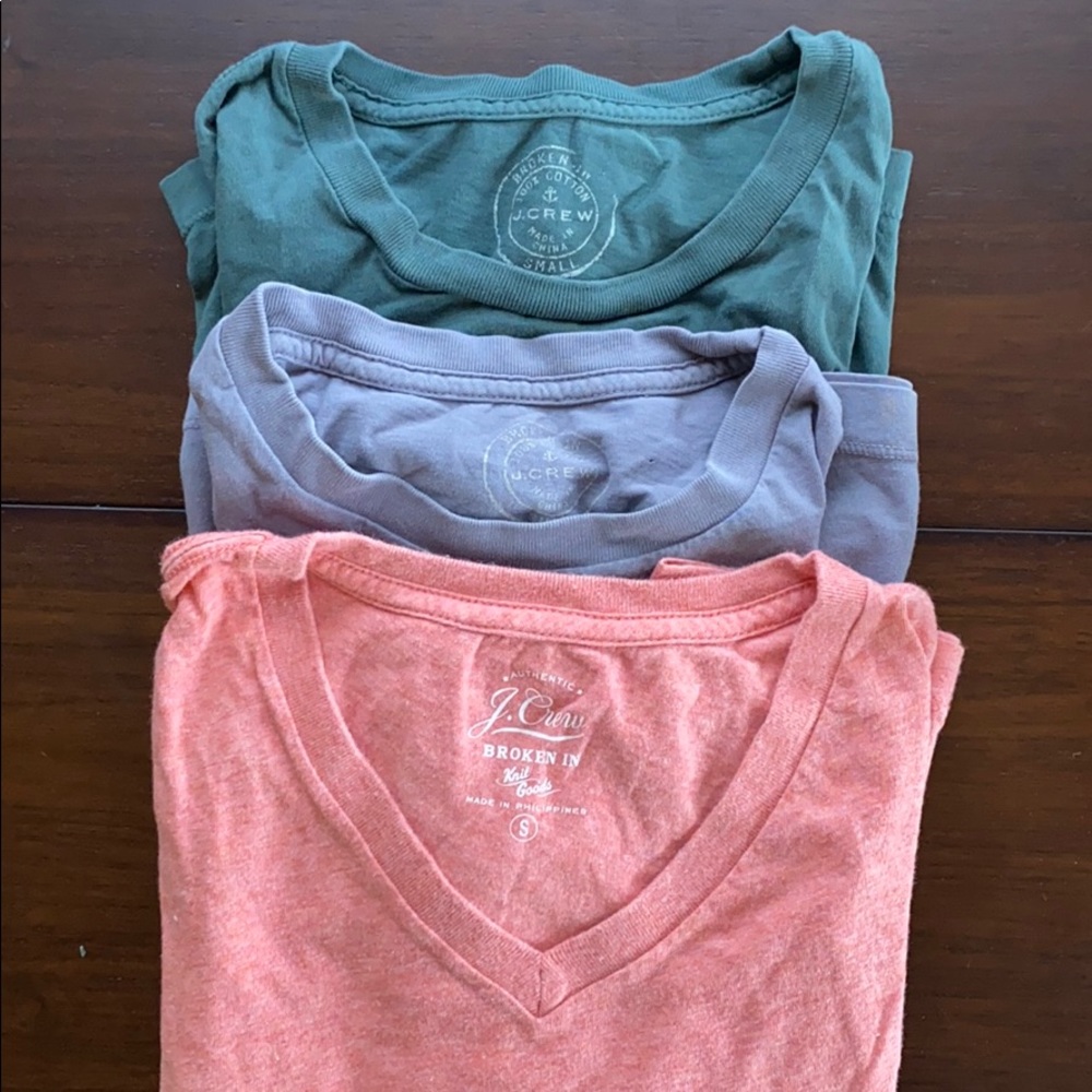J.Crew Small Tshirt Three Pack